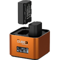 Hahnel ProCube 3 Twin Charger, Sony Smart dobbellader