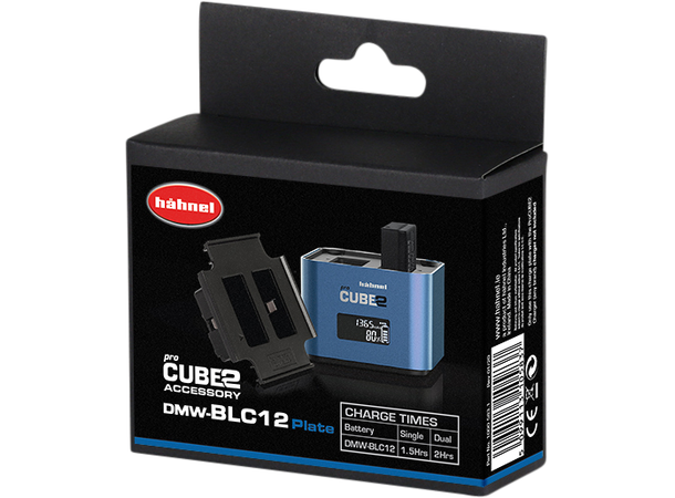Hähnel ProCUBE 2 Erstatningsplate Plate for Panasonic DMW-BLC12 Battery 