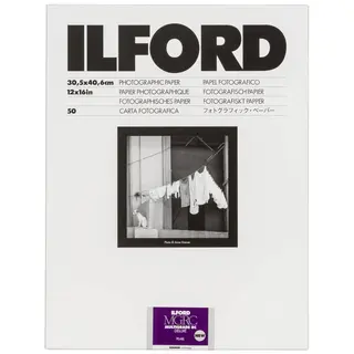 Ilford Multigrade RC Deluxe Pearl 30x40 50 stk 30.5x40.6cm S/H mørkeromspapir