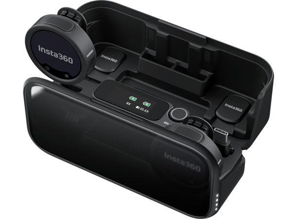 Insta360 Mic Pro (2 TX + 1 RX) Avansert trådløs mikrofon 