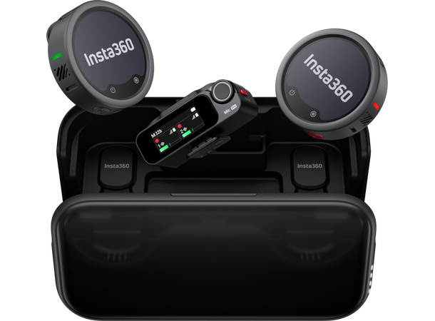 Insta360 Mic Pro (2 TX + 1 RX) Avansert trådløs mikrofon 
