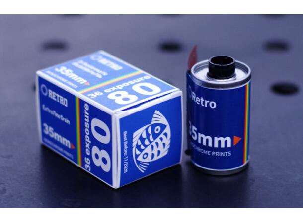 King Film Retro 80 Ortho 135-36 S/H-film, ISO 80. 35mm 