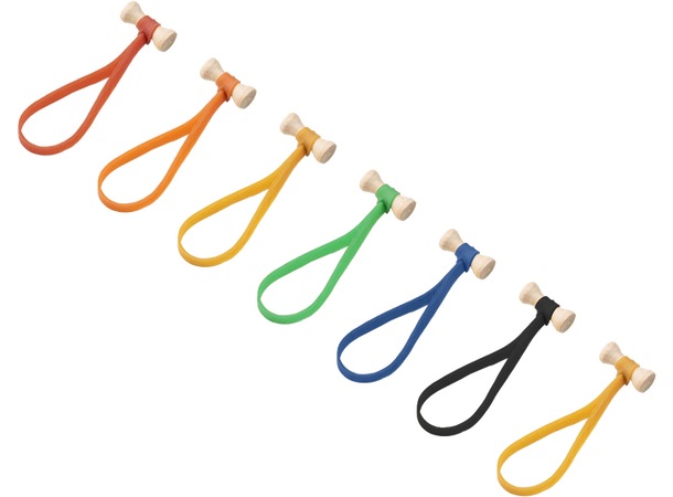 Kupo Elastic Cable tie 5" 10pcs Mixed color 