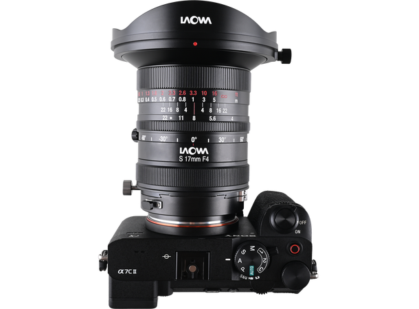 Laowa 17mm f/4 Zero-D Shift Sony E Vidvinkel med shift-funksjon 