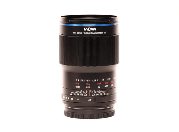 Laowa 58mm f/2.8 2X Ultra Macro AP,BRUKT BRUKT, Se beskrivelse, L-mount 
