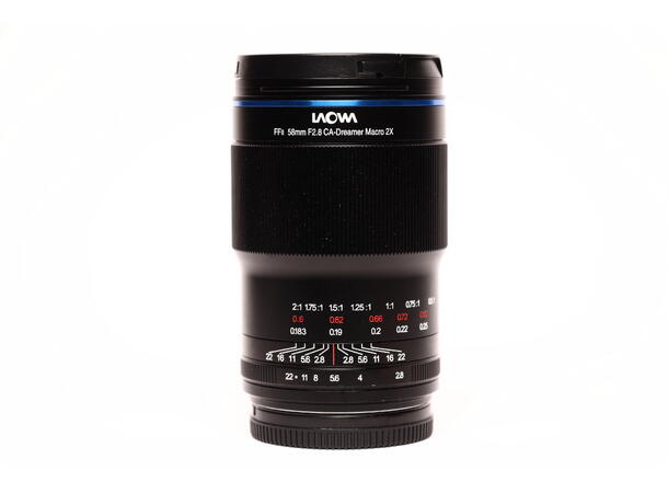 Laowa 58mm f/2.8 2X Ultra Macro AP,BRUKT BRUKT, Se beskrivelse 