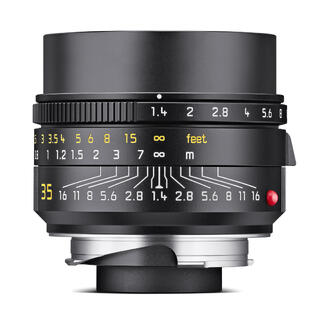 Leica Summilux-M 35mm f/1.4 ASPH Svart Vidvinkel. Filterfatning E46