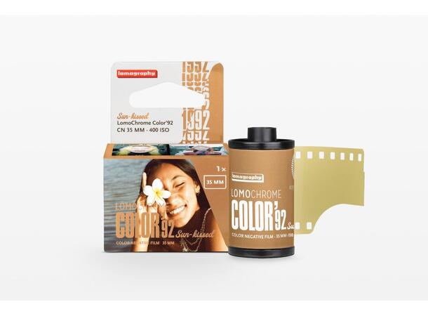 Lomography Color 92 Sun-kissed 135-36 ISO/ASA 400. 35mm negativ fargefilm 