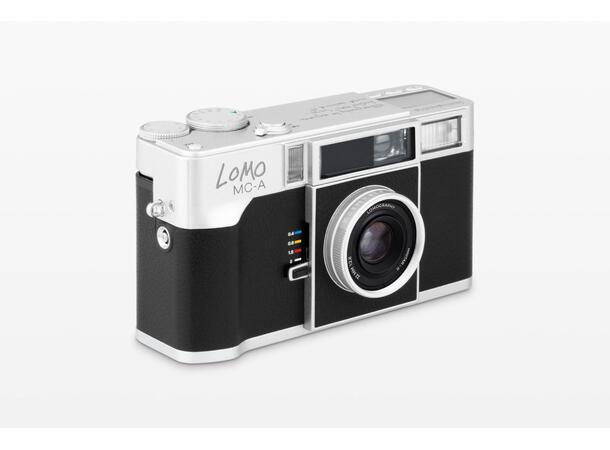 Lomography Lomo MC-A Silver 35mm analogt kompaktkamera 