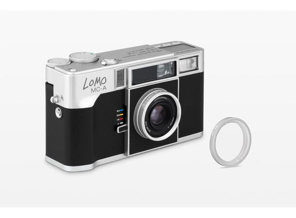 Lomography Lomo MC-A Silver 35mm analogt kompaktkamera 
