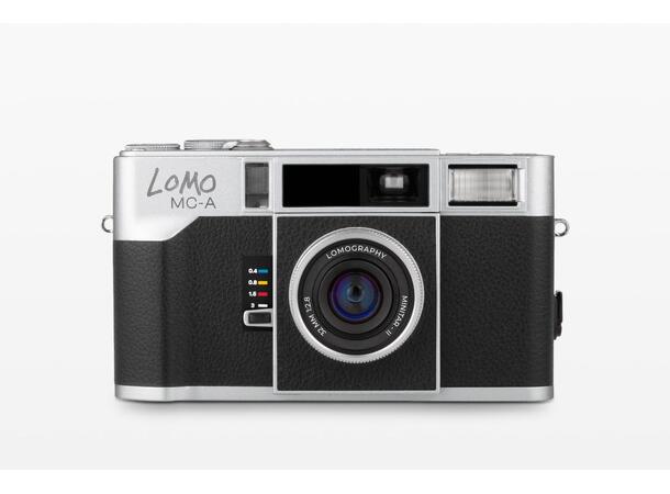 Lomography Lomo MC-A Silver 35mm analogt kompaktkamera 
