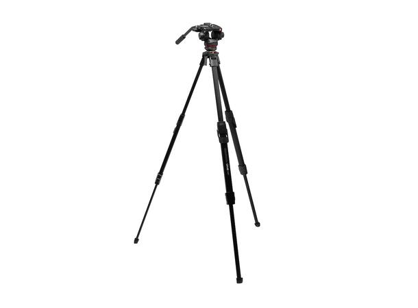 Manfrotto Videostativsett 502X ONE Video Aluminium Tripod Kit 