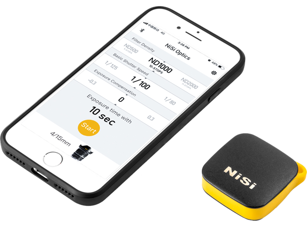 NiSi Remote Control Bluetooth Kontroller eksponering rett fra mobilen 