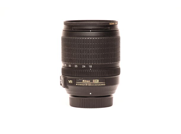 Nikon 18-105mm 1:3.5-5.6 VR DX BRUKT BRUKT, Se beskrivelse 