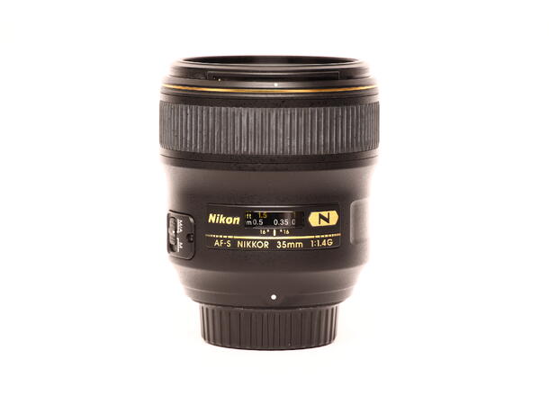 Nikon 35mm f/1.4G AF-S BRUKT BRUKT, Se beskrivelse 