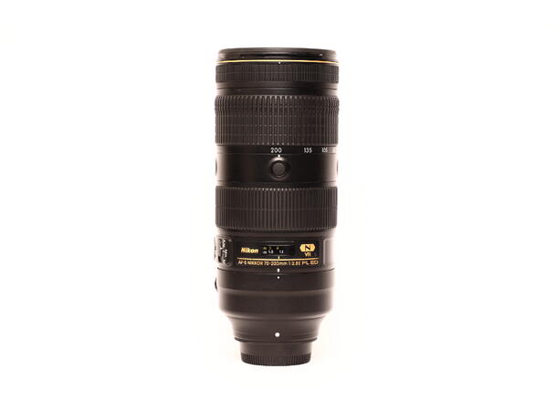 Nikon 70-200mm 1:2.8E AF-S FL VR BRUKT BRUKT, Se beskrivelse 