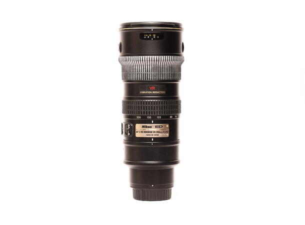 Nikon 70-200mm 1:2.8G AF-S VR BRUKT BRUKT, Se beskrivelse 