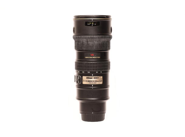Nikon 70-200mm 1:2.8G AF-S VR BRUKT BRUKT, Se beskrivelse 