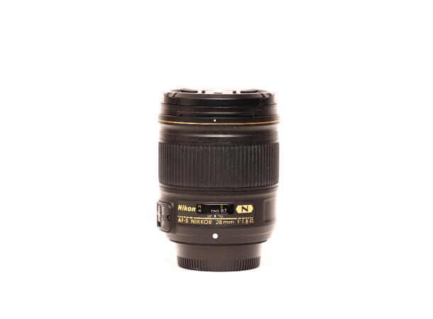 Nikon AF-S 28mm f/1.8 G BRUKT BRUKT, Se beskrivelse 