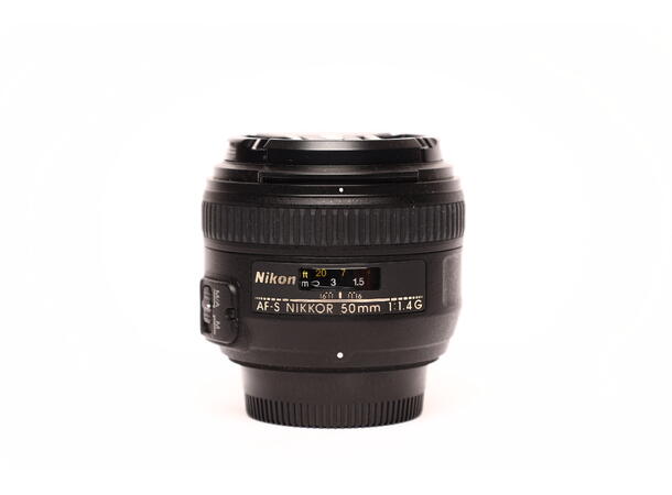 Nikon AF-S 50mm 1:1.4G BRUKT BRUKT, Meget god 