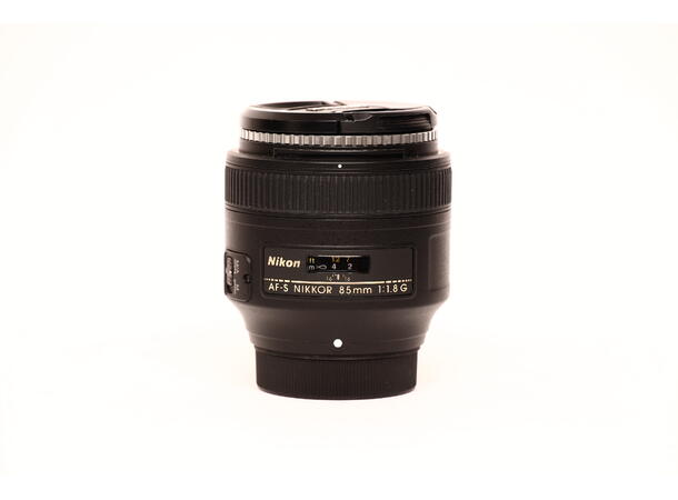 Nikon AF-S 85mm 1:1.8G BRUKT BRUKT, Se beskrivelse 