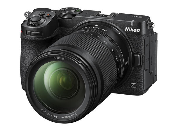 Nikon Z5IIc med Z 24-200mm f/4-6, Sort 24,5MP Fullformat EXPEED 7 