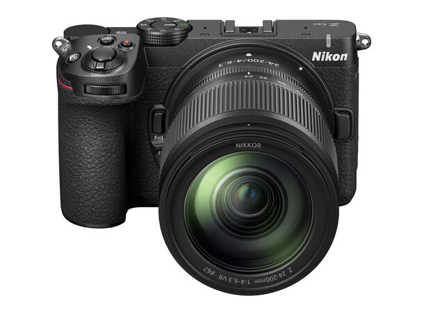 Nikon Z5IIc med Z 24-200mm f/4-6, Sort 24,5MP Fullformat EXPEED 7 