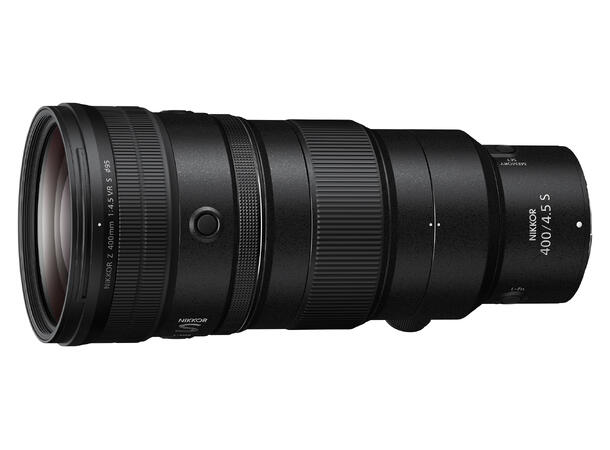 Nikon Z 400mm f/4.5 VR S Supertele med ekstrem portabilitet 