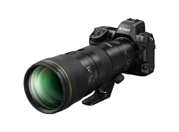 Nikon Z 600mm f/6.3 VR S + F-STOP sekk Lettvekts stortele for Z-kamera. 