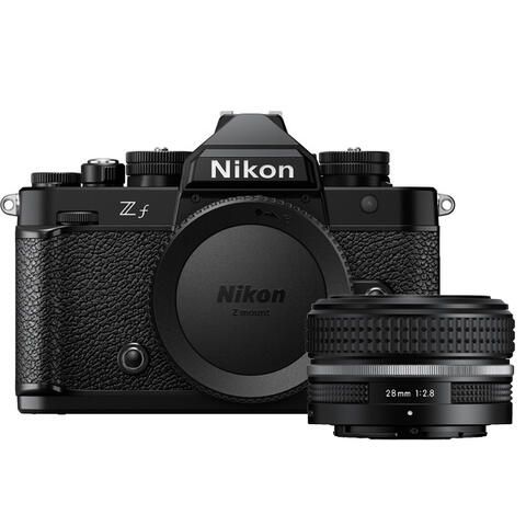Nikon Z f Kit med 28mm f2.8 SE Nydelig retrokamera