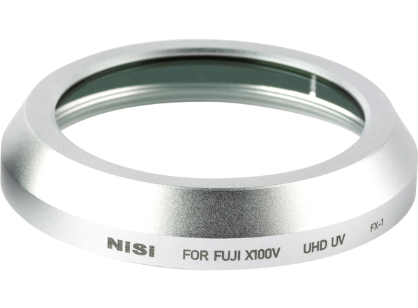 Nisi UV-filter for X100VI sølv Beskyttelse for Fujifilm X100-serien