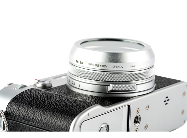 Nisi UV-filter for X100VI sølv Beskyttelse for Fujifilm X100-serien
