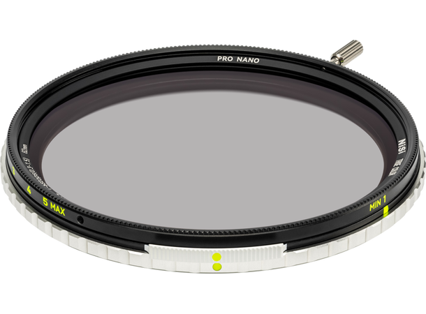Nisi VND/PL 1-5 Stops True Color 67mm Variabelt grå- og polarisasjonsfilter 