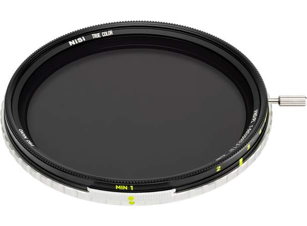 Nisi VND/PL 1-5 Stops True Color 67mm Variabelt grå- og polarisasjonsfilter 