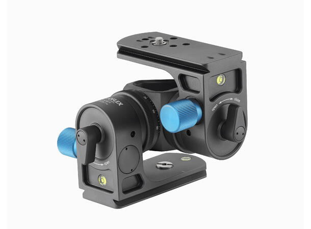 Novoflex Geared Head KOPF2 3-veis, Presisjons stativhode 