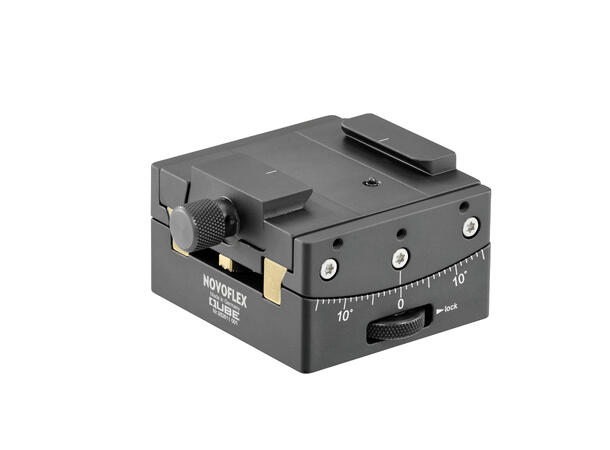 Novoflex Modular Gear Head QUBE 15° swivel, Presisjons stativhode 