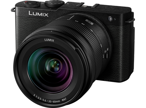 Panasonic Lumix S9 kit 20-60mm f/3.5-5.6 24,2 Mp, Fullformat, Jet black 