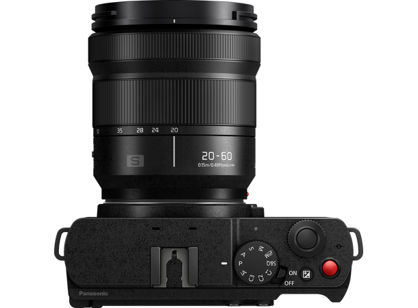 Panasonic Lumix S9 kit 20-60mm f/3.5-5.6 24,2 Mp, Fullformat, Jet black 