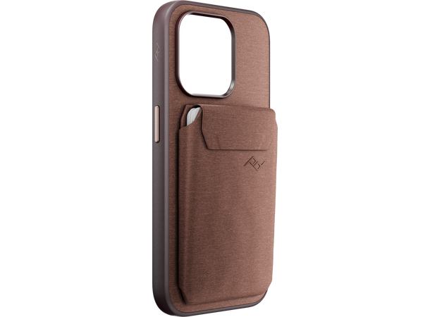 Peak Design Mobile Wallet Slim Redwood Magnetisk mobilmonterbar lommebok
