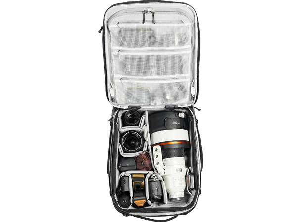 Peak Design Roller Pro CarryOn + XL Cube Sage, Robust trillebag for trygg reise 