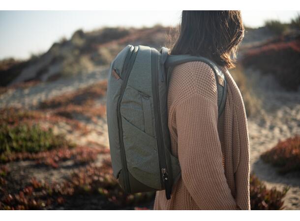 Peak Design Travel Backpack 30L Sage Kompakt og genial sekk til reise 