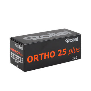 Rollei Ortho 25 Plus 120 ISO 25, S/H-film, mellomformat