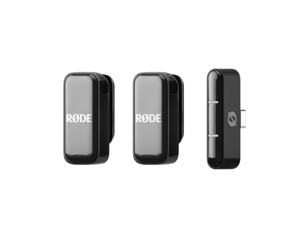 Røde Wireless Micro USB-C Black Ultrakompakt trådløst mikrofonsystem 