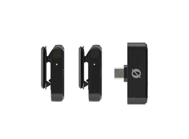 Røde Wireless Micro USB-C Black Ultrakompakt trådløst mikrofonsystem 