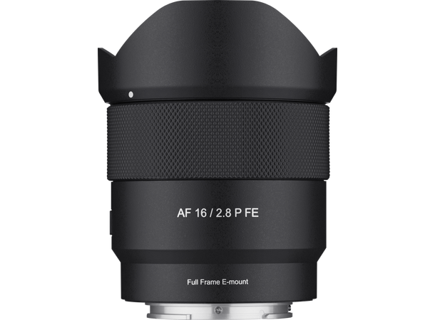 Samyang AF 16mm f/2.8 P, Sony E Vidvinkelobjektiv for fullformat 