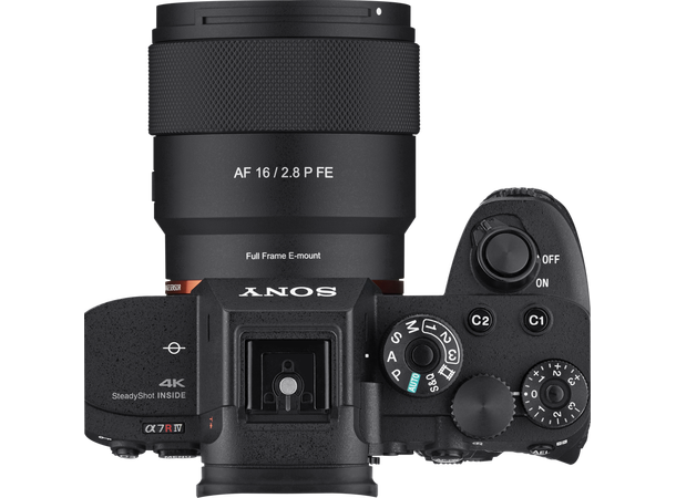 Samyang AF 16mm f/2.8 P, Sony E Vidvinkelobjektiv for fullformat 