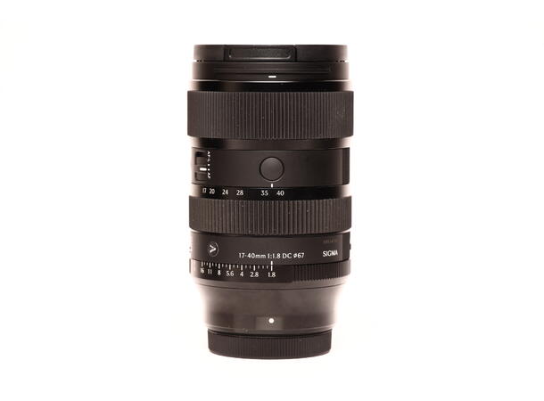 Sigma 17-40mm 1:1.8 DC BRUKT BRUKT, Se beskrivelse, for Fuji X 