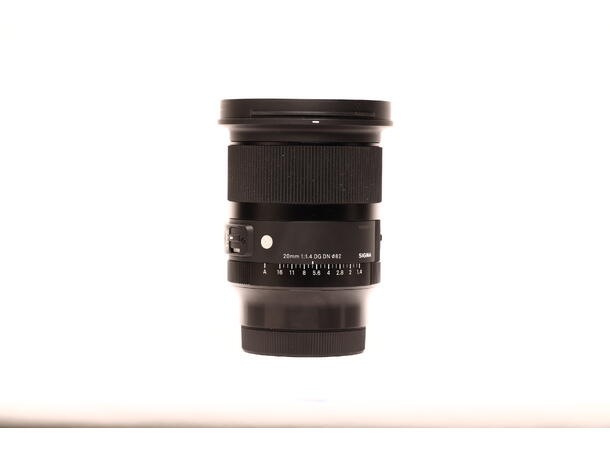 Sigma 20mm f/1.4 DG DN Art BRUKT BRUKT, Se beskrivelse, for L-mount 