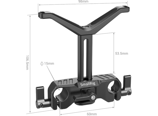 SmallRig 2681 Universal Lens Support Objektivstøtte for 15mm LWS 