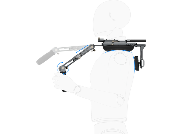 SmallRig 4181 HawkLock Shoulder Rig Pro Skulderrigg SR007 